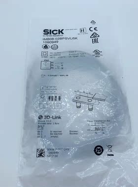 原装正品德国SICK西克 接近开关IMB08-02BPSVU5K特价销售