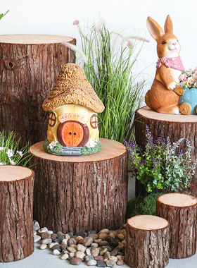 空心树桩摆件装饰造景摆放道具