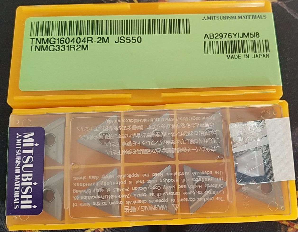 车钢件新款刀片金属陶瓷TNMG160404R2MS550TNMG160408R2G正反刀