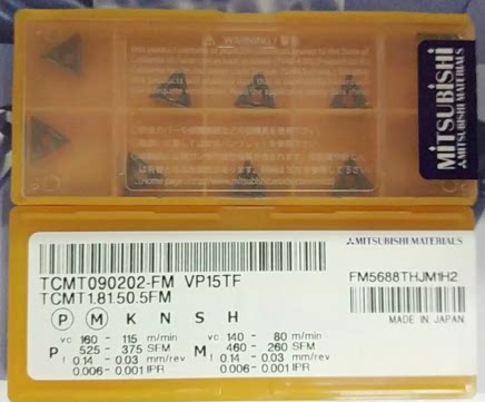 数控刀片小三角TCMT090202VP15TFTCMT090204VP15TF