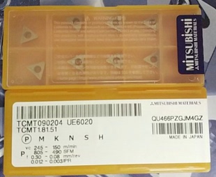 三菱车刀片 TCMT090204 UE6020 数控刀片 数控车刀 三角刀片