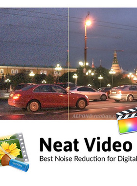 专业视频降噪特效FCPX插件 Neat Video Pro v3