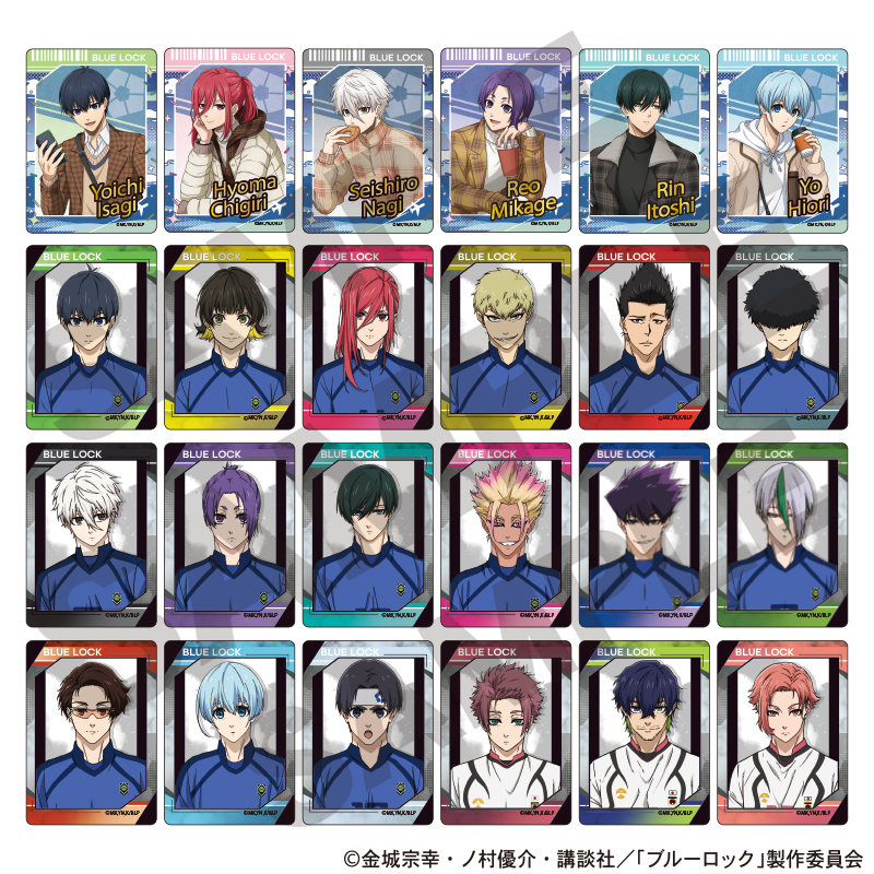 蓝色监狱蓝锁透卡卡片角色卡