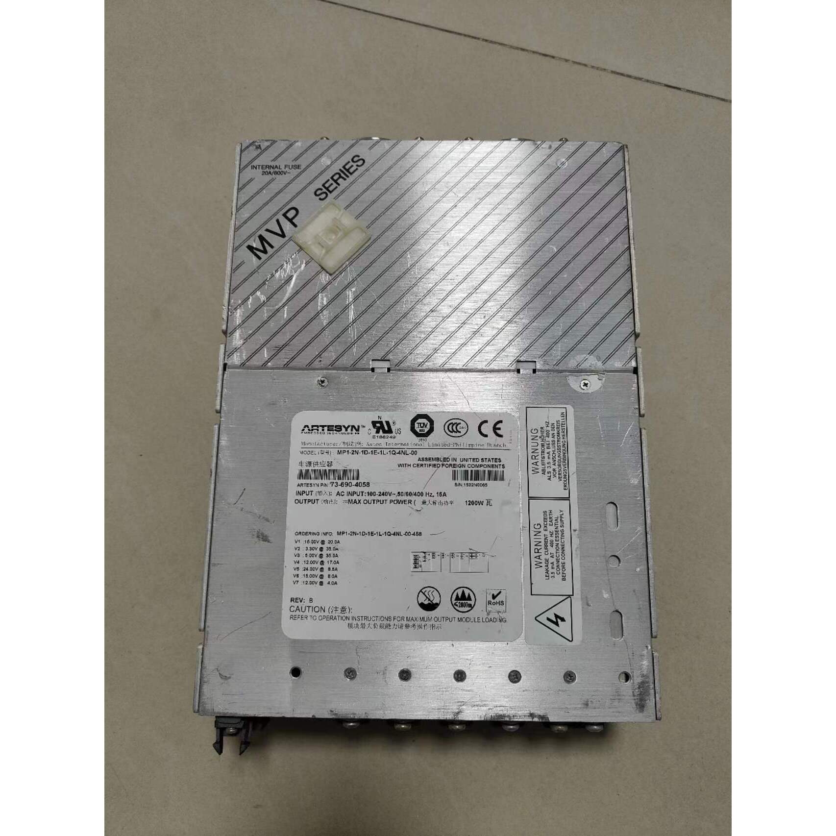 ASTEC模块电源 MP1-2N-1D-1E-1L-1Q-4NL-00雅达电源