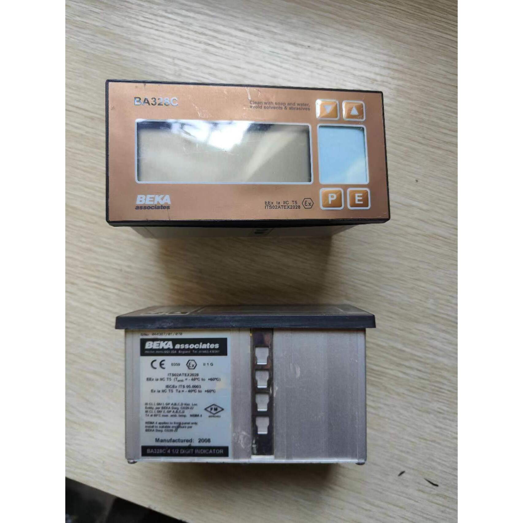 BEKA 4防爆数显表BA328C功能包好