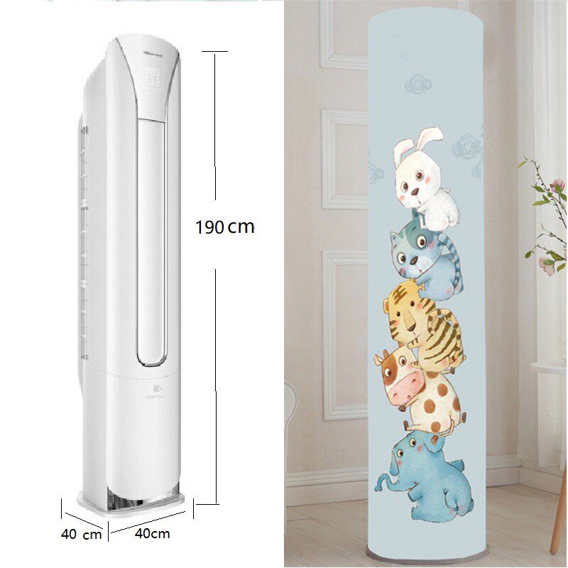 斜顶海信2匹3匹斜顶斜面半圆形空调套客厅立式柜机防尘罩开机免取