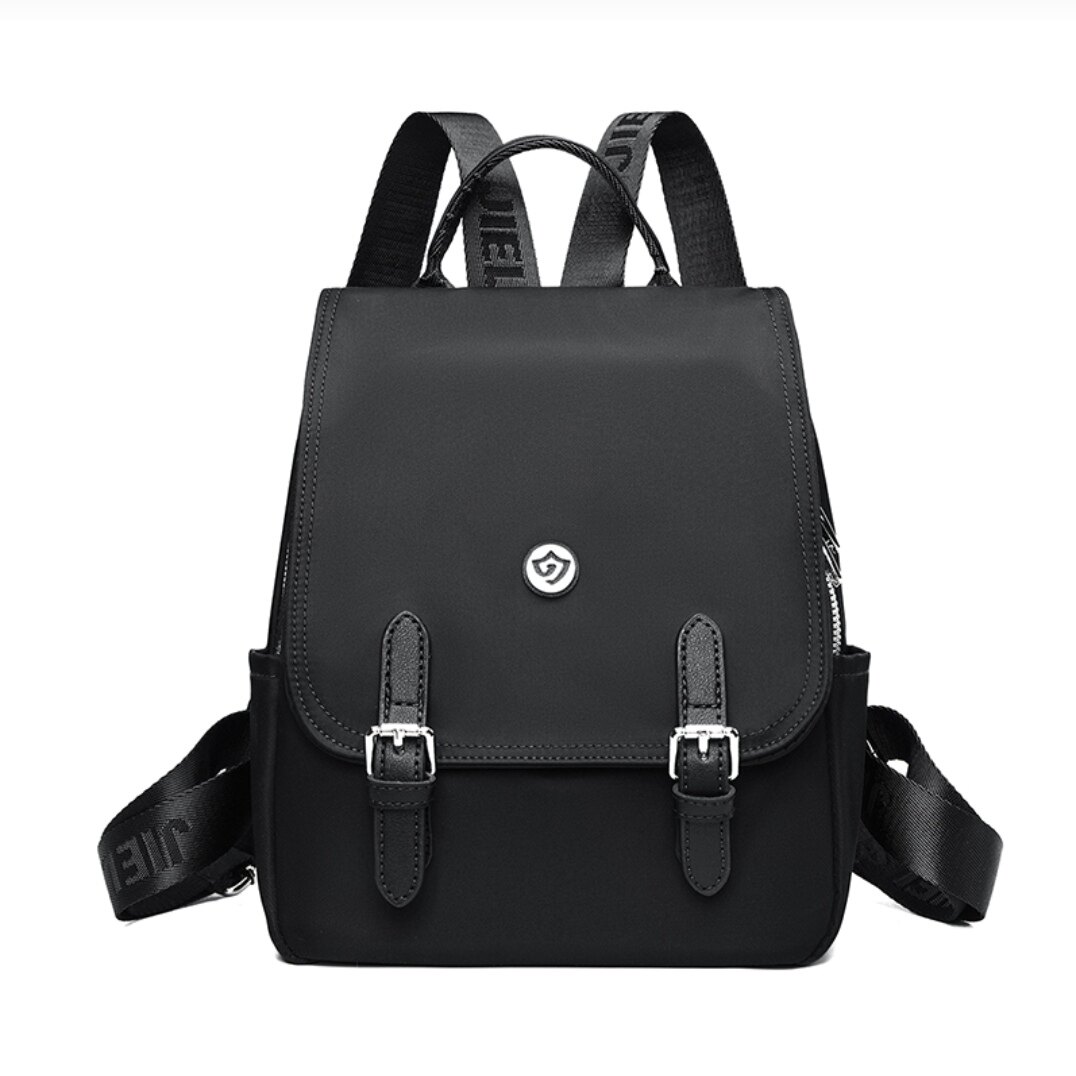 捷朗仕简约百搭款双肩背包学院风牛津布背包