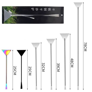 鱼缸刮藻刀水草缸无死角清理清洁平沙铲长柄 清洗神器除藻刀工具