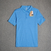 T恤Polo衫 半袖 运动休闲透气短袖 夏户外弹力速干衣男训练翻领修身