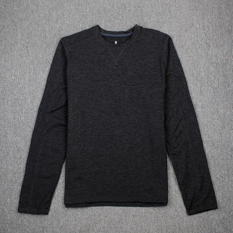 男士速干加绒加厚长袖运动T恤