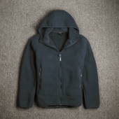 秋冬男士 连帽摇粒绒外套卫衣户外运动保暖抓绒衣轻盈速干透气上衣