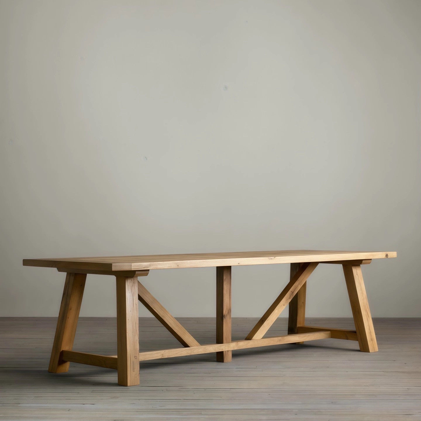 原木大板长条会议桌洽谈桌复古实木办公工作台设计师书桌简约餐桌