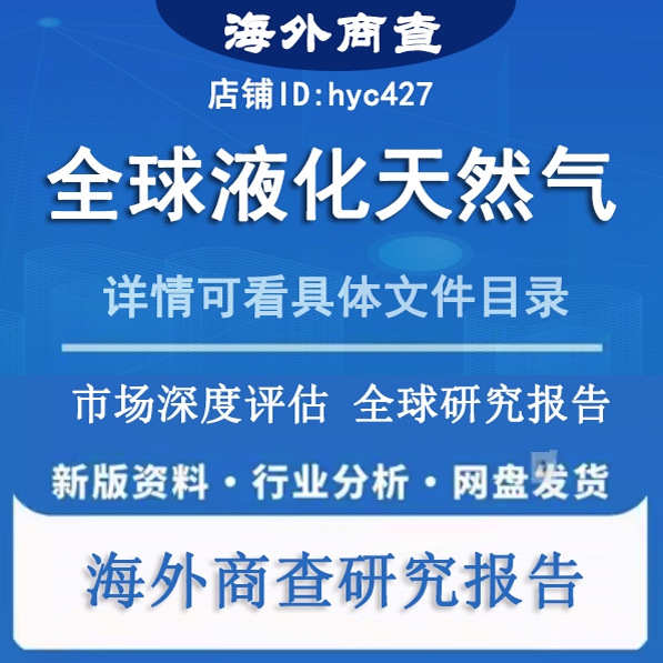 2024-2025全球海外及中国液化天然气LNG行业产业市场战略贸易报告