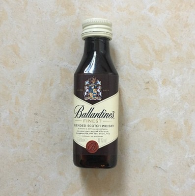 英国原装进口百龄坛酒版 百龄坛特醇苏格兰威士忌50ml