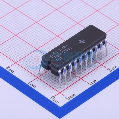 缓冲器/驱动器/收发器 SN54LS240J CDIP-20 原装正品 电子元器件