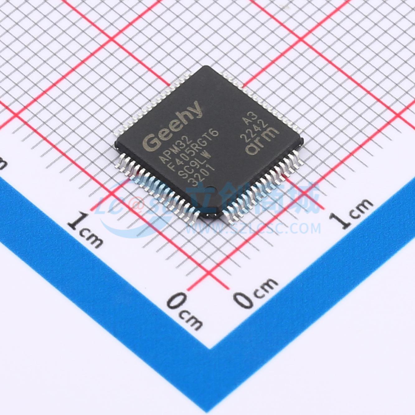 单片机(MCU/MPU/SOC) APM32F405RGT6 LQFP-64(10x10) 电子元器件