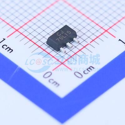 线性稳压器(LDO) CJ79L15 SOT-89-3 原装正品 电子元器件配单
