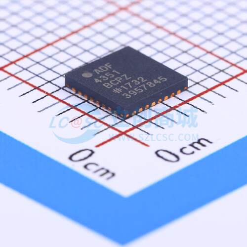 时钟发生器/频率合成器/PLL ADF4351BCPZ-RL7 LFCSP-32(5x5) 原装