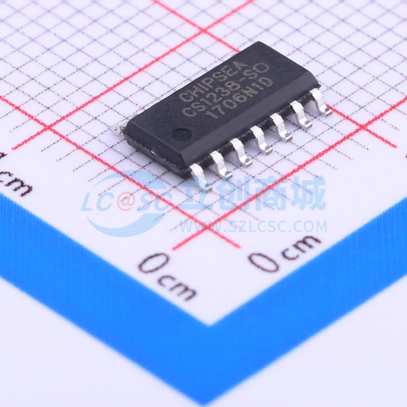模数转换芯片ADC CS1238-SOP14 SOP-14 原装正品 电子元器件配单