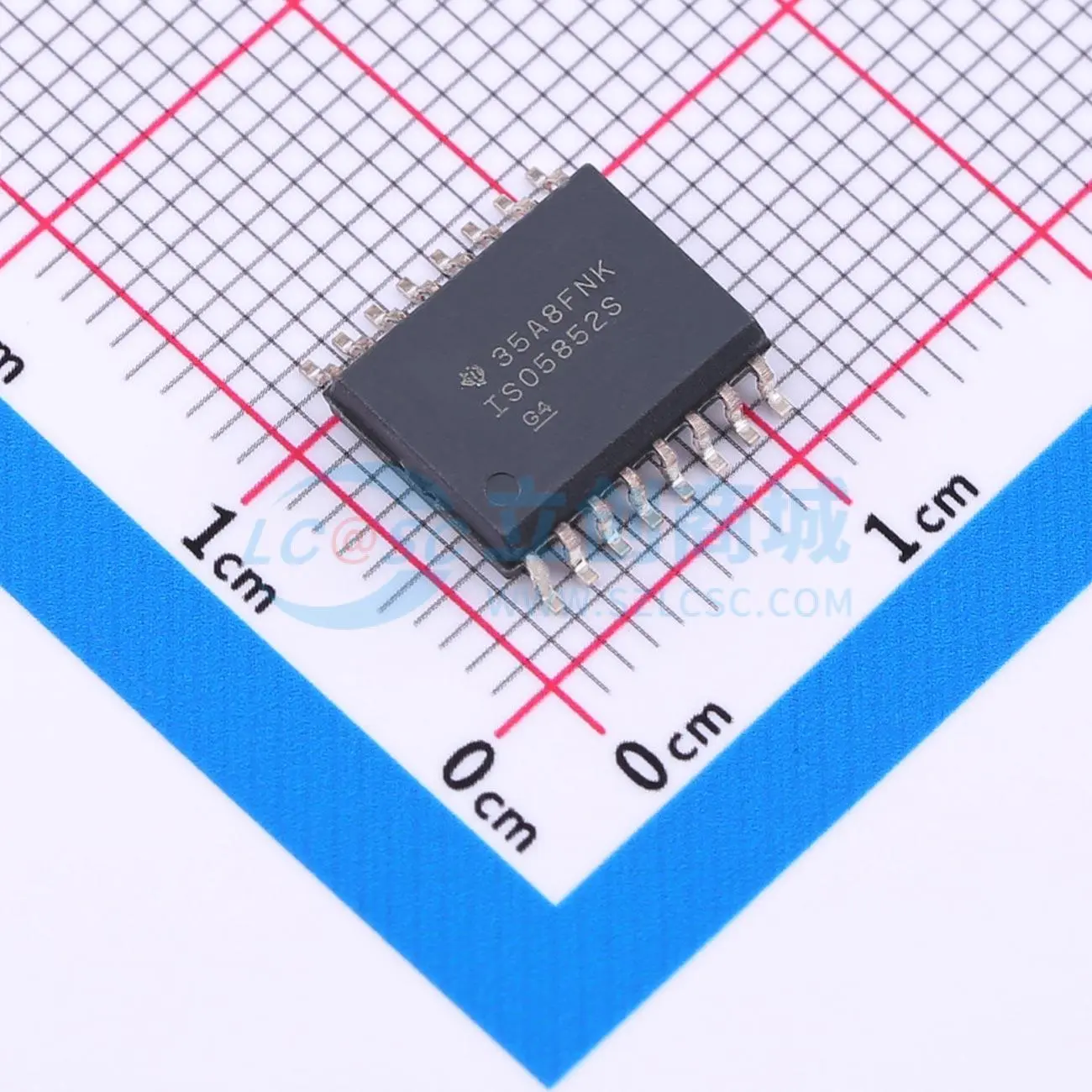 隔离式栅极驱动器 ISO5852SDWR SOIC-16-300mil 原装正品