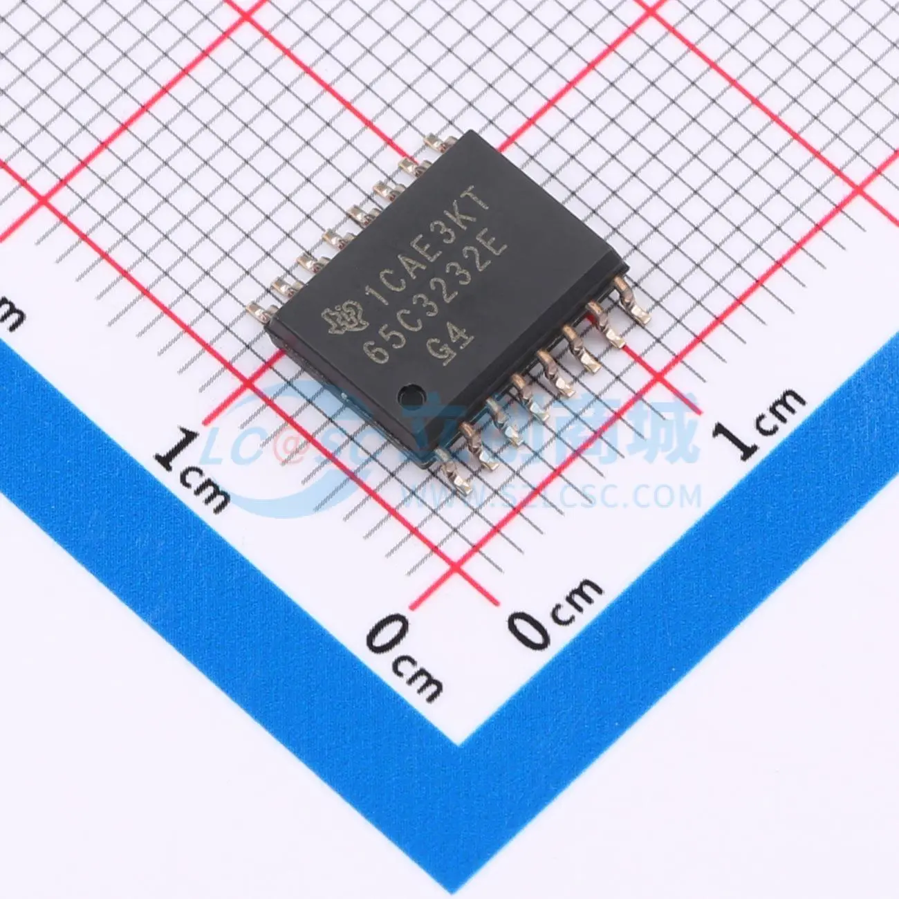 RS232芯片 SN65C3232EDWR SOIC-16-300mil 原装正品