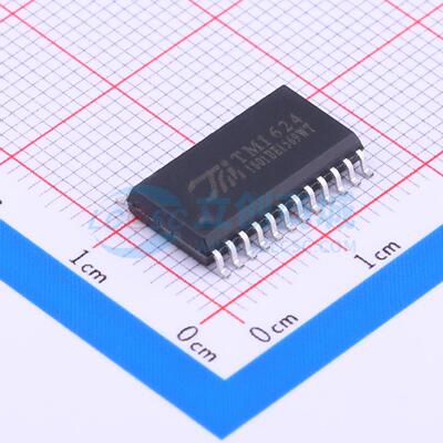 数码管驱动 TM1624 SOIC-24-300mil 原装正品 电子元器件配单