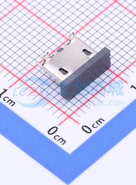 USB连接器 USB-MR-D-050 SMD 母 立贴 5P 原装 电子元器件配单