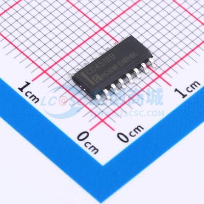 计数器/分频器 CD4518BM/TR SOP-16 原装正品 电子元器件配单