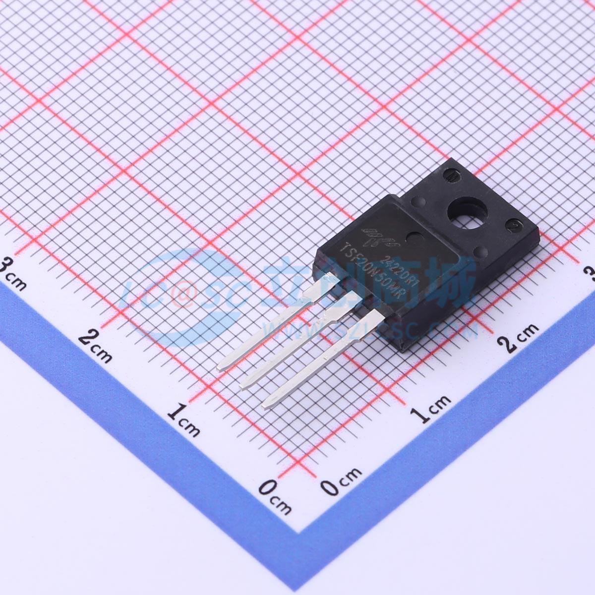 场效应管(MOSFET) TSF20N50MR TO-220F-3 500V 20A Truesemi(信安
