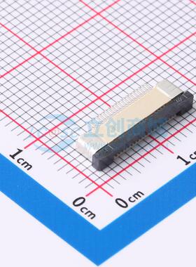 连接器 FPC-0.5AS-20PWCR-H20 SMD,P=0.5mm,卧贴 抽屉式 20P 上接