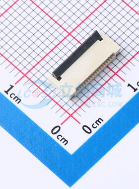 连接器 THD0521-16CL-GF SMD,P=0.5mm,卧贴 电子元器件