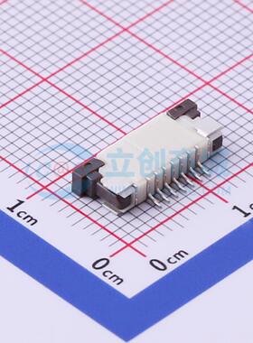 连接器 X10B25U07T SMD,P=1mm,卧贴 抽屉式 7P 上接 原装