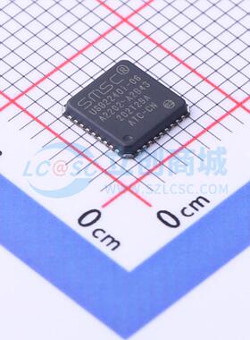 USB转换芯片 USB2240I-AEZG-06 QFN-36 6x6 原装 电子元器件配单