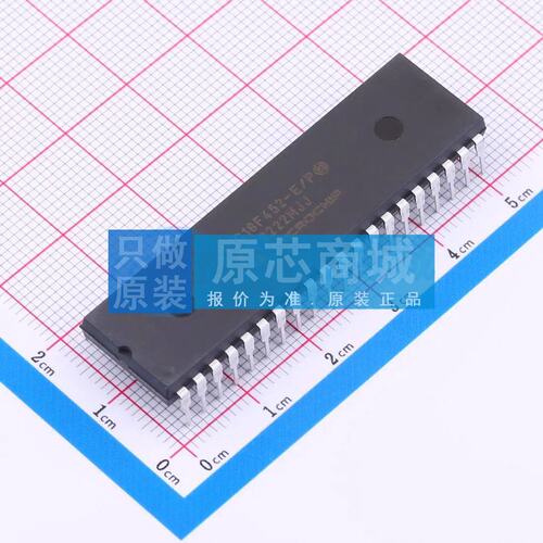 单片机(MCU/MPU/SOC) PIC18F452-E/P PDIP-40 原装正品