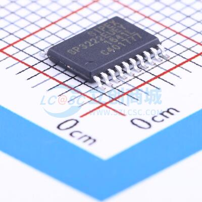 RS232芯片 SP3222EUEY-L/TR TSSOP-20 原装正品 电子元器件配单