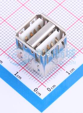 USB连接器 907-221A1015W10200 - 母 焊线式 原装 电子元器件配单