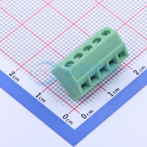 螺钉式接线端子 KF127S-3.5-5P 插件,P=3.5mm 1x5P 电子元器件