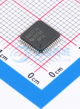 数模转换芯片DAC DAC7716SPFBR TQFP-48(7x7) 原装正品