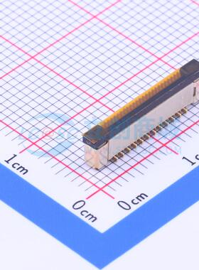连接器 F0500WV-S-24PNLNG1G00L SMD,P=0.5mm 抽屉式 24P 下接