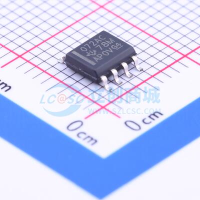 FET输入运放 TL072ACD SOIC-8 原装正品 电子元器件配单