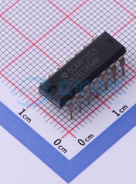 逻辑门 SN74LS86AN PDIP-14 原装正品 电子元器件配单