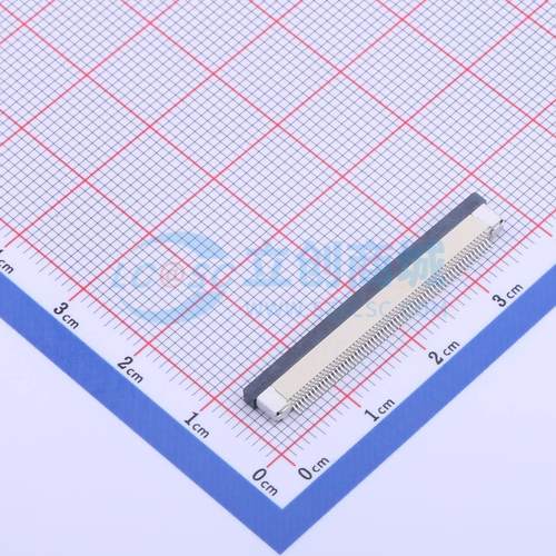 连接器 KH-CL0.5-H2.0-60PIN SMD,P=0.5mm,卧贴 抽屉式 60P 下接