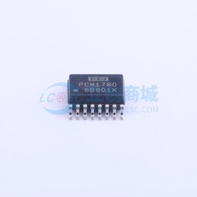 ADC/DAC-专用型 PCM1780DBQR SSOP-16-150mil 原装正品