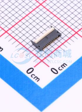 连接器 FR02C023JA1-R5000 SMD,P=0.2mm,卧贴 翻盖式 23P 双侧触