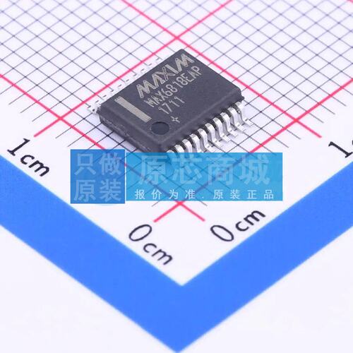 模拟开关/多路复用器 MAX6818EAP SSOP-20-208mil 原装正品