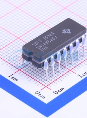 逻辑门 SN54HC00J DIP-14 原装正品 电子元器件配单