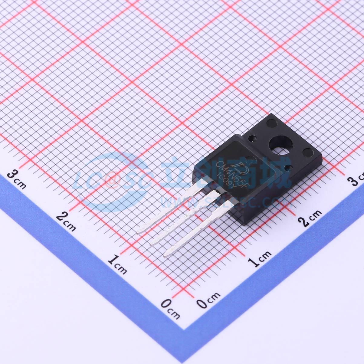 场效应管MOS CM4N65F TO-220FH JD(晶导) 电子元器件配单