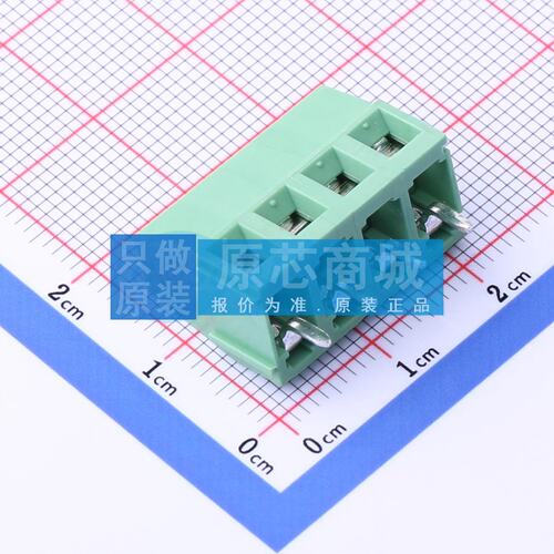螺钉式接线端子 DB128V-5.08-4P-GN-S 插件,P=5.08mm 1x4P 原装