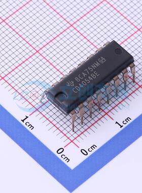 LCD驱动 CD4054BE PDIP-16 原装正品 电子元器件配单