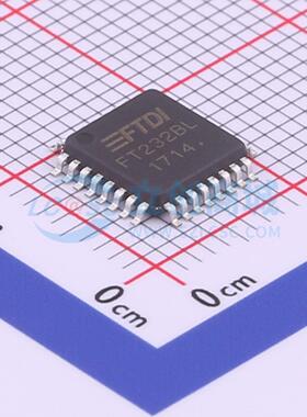 USB转换芯片 FT232BL-Reel LQFP-32(7x7) 原装 电子元器件配单